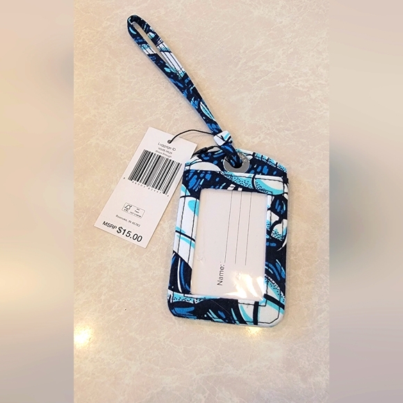 3pc Set of Vera Bradley Shore Enough, sling bag, beach towel & luggage tag! NWT - Picture 5 of 8